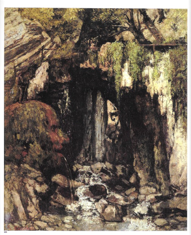 La Caverne des Géants / Gustave Courbet / Amiens, Musée de Picardie