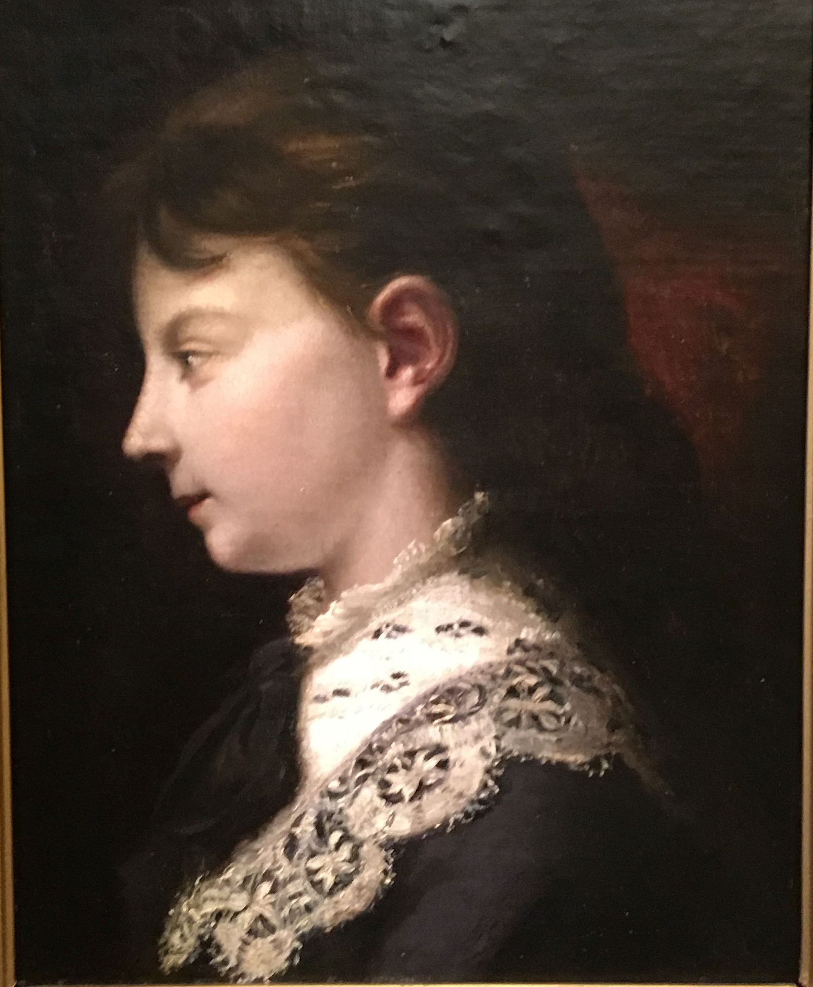 Potret Juliette Courbet oleh Gustave Courbet